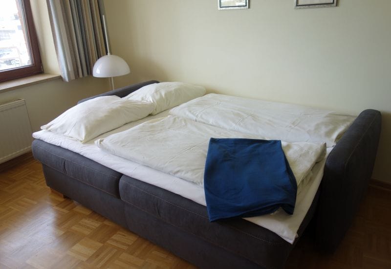 Sofa als Bett